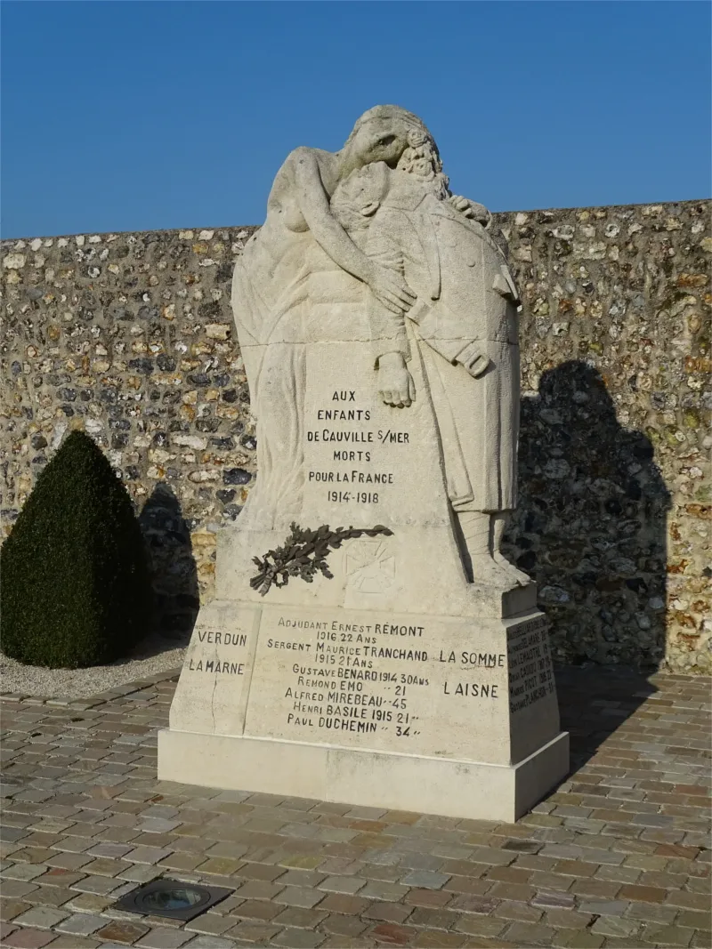 Monument aux morts de Cauville-sur-Mer