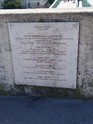 Plaque aux Morts du 9 Juin 1940 de Rouen