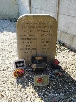 Stèle Soldats britanniques de Berneval-le-Grand