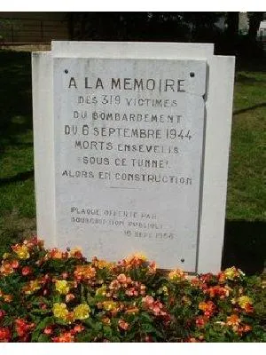 Stèle Victimes du 6 septembre 1944 du Havre