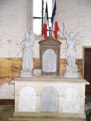 Plaque commémorative église de Grémonville