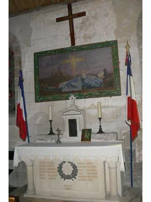 Autel de l'église de Sainte-Marguerite-sur-Mer
