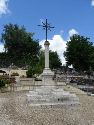 Calvaire du cimetière de Saint-Wandrille-Rançon