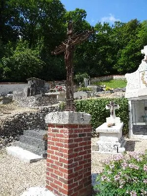 Calvaire du cimetière de La Bouille