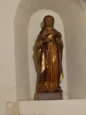 statue (statuette) : Vierge à l'Enfant dite Vierge à la poire
