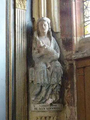 statue : la Vierge dite Notre-Dame de Bonsecours