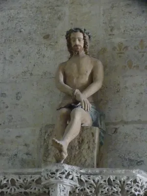 statue : Christ de Pitié