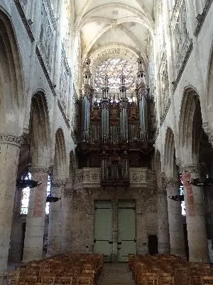 orgue de tribune : partie instrumentale de l'orgue