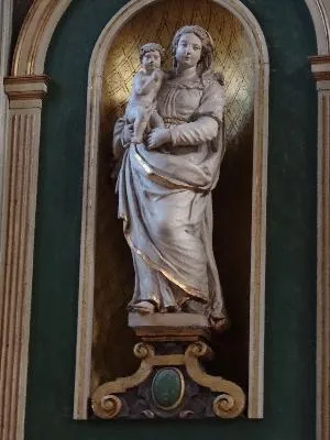 statue : Vierge à l'Enfant dite Notre-Dame de Grâce