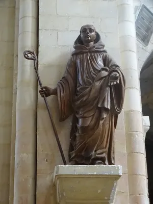 statue (grandeur nature) : Saint Benoît