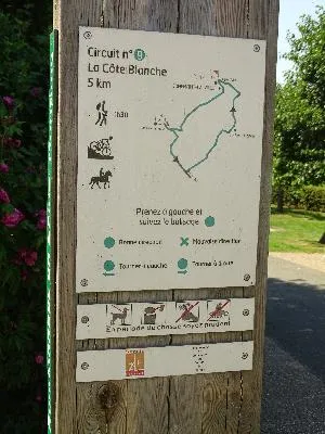 Randonnées en Seine-Maritime : N°9 La Côte Blanche à Ernemont-la-Villette