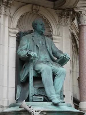 Statue d'Alexandre Le Grand à Fécamp