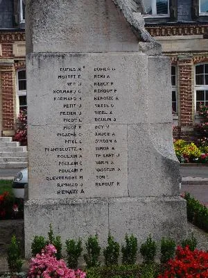 Monument aux morts de Pavilly