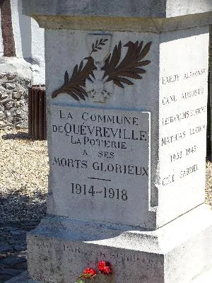 Monument aux morts de Quévreville-la-Poterie