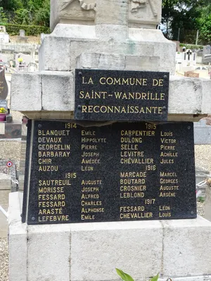 Monument aux morts de Saint-Wandrille-Rançon
