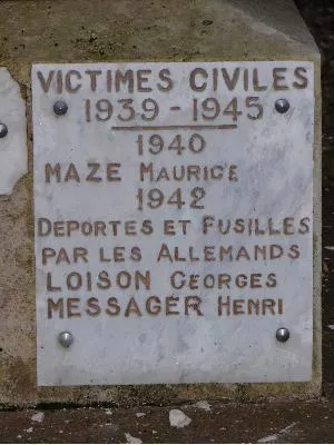 Monument aux morts de Villequier