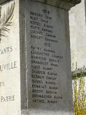 Monument aux morts d'Isneauville