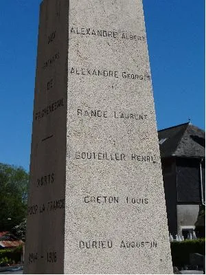 Monument aux morts de Frichemesnil