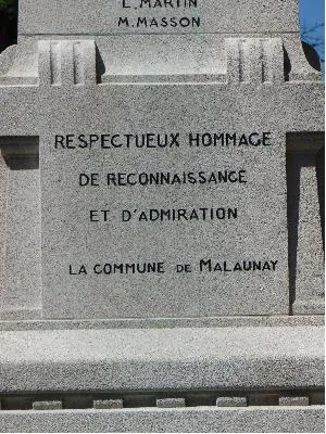 Monument aux morts de Malaunay