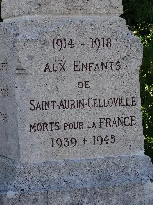 Monument aux morts de Saint-Aubin-Celloville