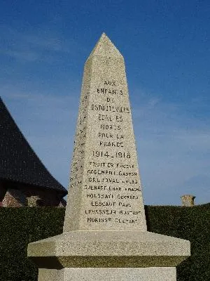 Monument aux morts d'Estouteville-Écalles