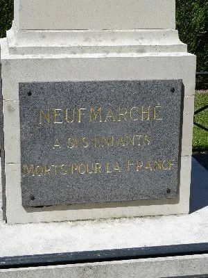 Monument aux morts de Neuf-Marché