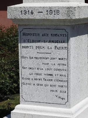 Monument aux morts d'Elbeuf-sur-Andelle