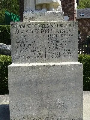 Monument aux morts N°2 de Saint-Denis-le-Thiboult