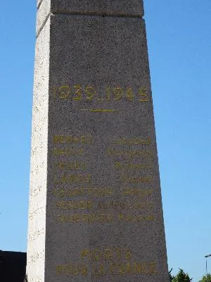 Monument aux morts de Tourville-la-Rivière