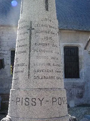 Monument aux morts de Pissy-Pôville