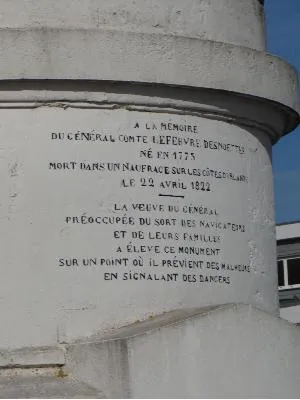 Cénotaphe du général-comte Lefebvre-Desnoêttes dit Le pain de sucre à Sainte-Adresse