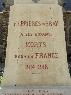 Monument aux morts de Ferrières-en-Bray