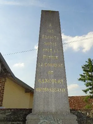 Monument aux morts de Gancourt-Saint-Étienne