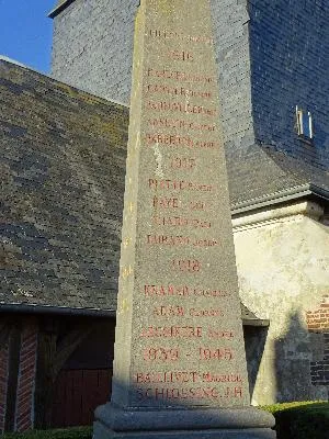 Monument aux morts de Beauvoir-en-Lyons