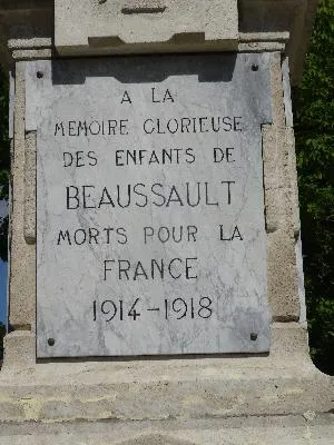 Monument aux morts de Beaussault