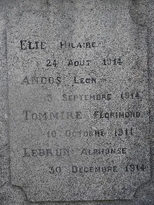 Monument aux morts du Mesnil-Lieubray