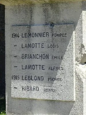 Monument au Morts de Blainville-Crevon