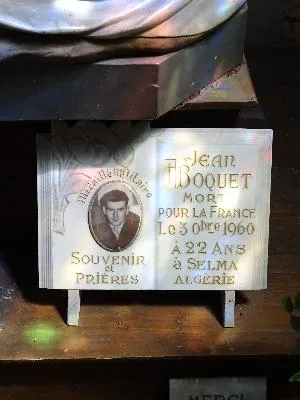 Plaques commémoratives église de Saint-Jacques-sur-Darnétal