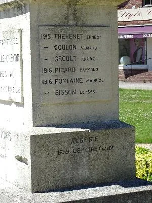 Monument au Morts de Blainville-Crevon