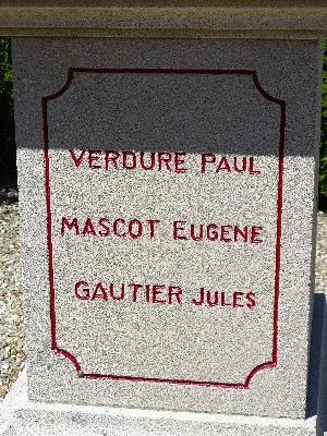 Monument aux morts de Saint-Germain-des-Essourts