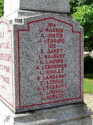 Monument aux morts de Vittefleur