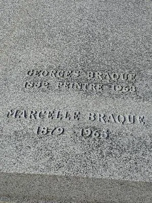 Tombe de Georges Braque à Varengeville-sur-Mer
