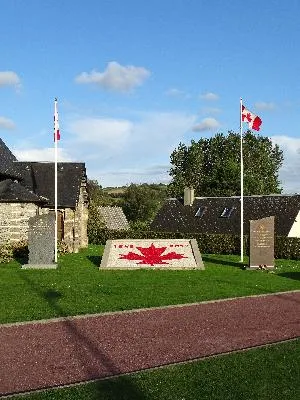 Stèles 2nd Canadian Infantry Division d'Hautot-sur-Mer