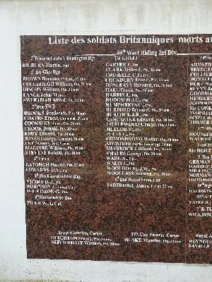 Monument Hommage aux Morts de la Libération du Havre à Fontaine-la-Mallet