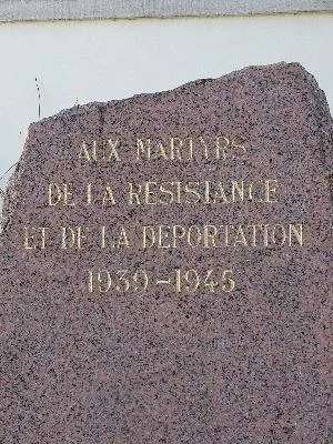 Monument aux Martyrs de la Résistance et de la Déportation à Harfleur