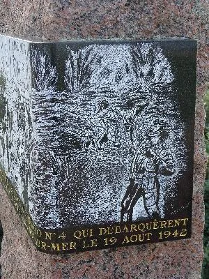 Monument au Commando N°4 de Sainte-Marguerite-sur-Mer