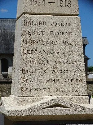 Monument aux Morts d'Ymare