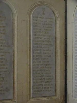 Plaques commémoratives de l'Église Saint-Sever à Rouen