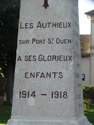 Monument aux Morts des Authieux-sur-le-Port-Saint-Ouen