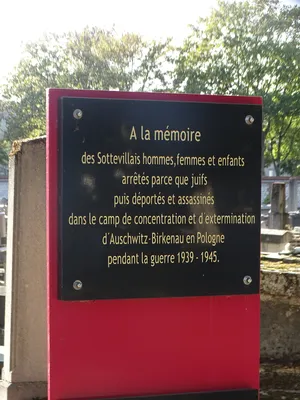 Monument aux victimes juives à Sotteville-lès-Rouen